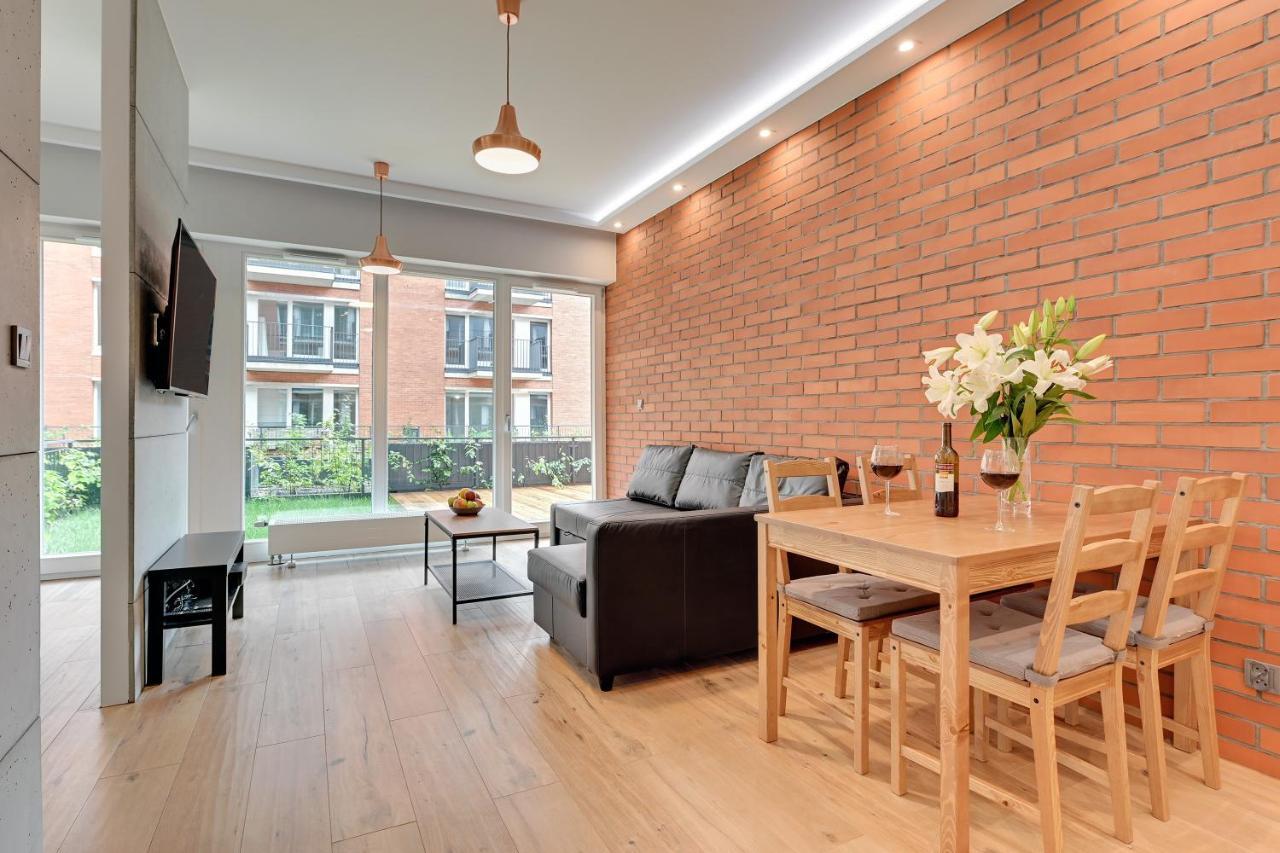 גדנסק Central Apartment - Free Private Parking מראה חיצוני תמונה