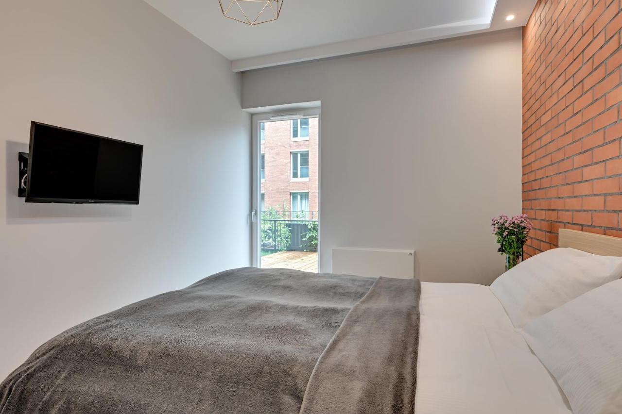 גדנסק Central Apartment - Free Private Parking מראה חיצוני תמונה